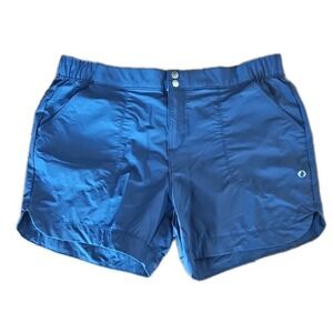 The American Outdoorsman Womens Blue XL Shorts Nylon Pockets